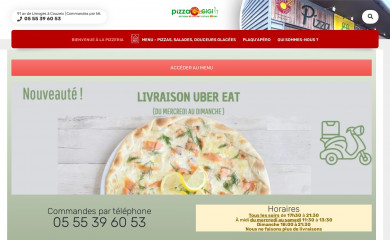 pizzagigicouzeix.fr screenshot