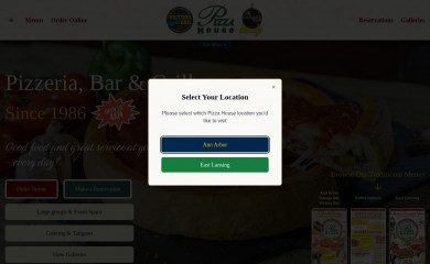 pizzahouse.com screenshot