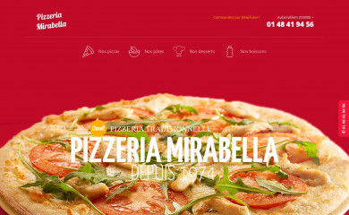 pizzeria-mirabella.fr screenshot
