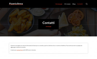 pizzeriabreva.ch screenshot