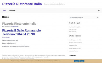 pizzeriaitalia.es screenshot