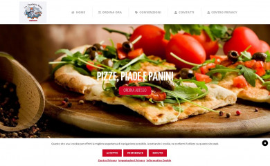 pizzerialapanterarosa.it screenshot