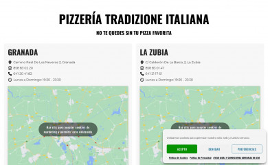 pizzeriatradizioneitaliana.com screenshot