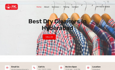 pkcdrycleaners.com screenshot