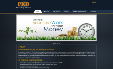 pkbaccounting.com.au screenshot