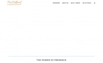 pkleadership.com screenshot