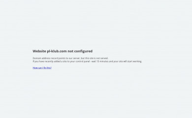 pl-klub.com screenshot