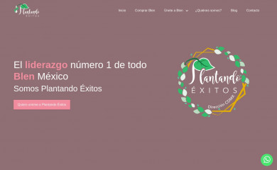 plantandoexitos.com screenshot