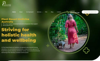 plantbasedmedicineaustralia.com.au screenshot