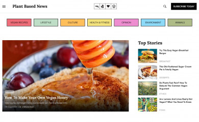 plantbasednews.org screenshot