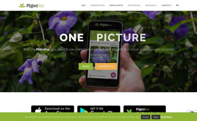 plantnet.org screenshot