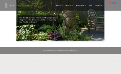 plantspecialists.com screenshot