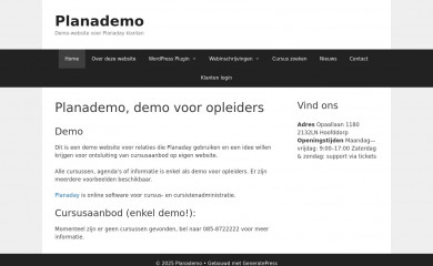 planademo.nl screenshot