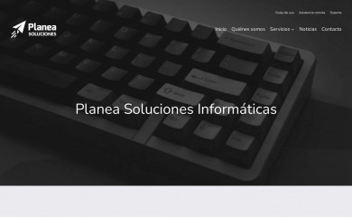 planeasoluciones.com screenshot