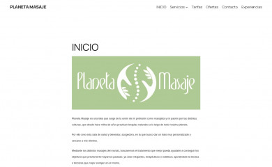planetamasaje.com screenshot