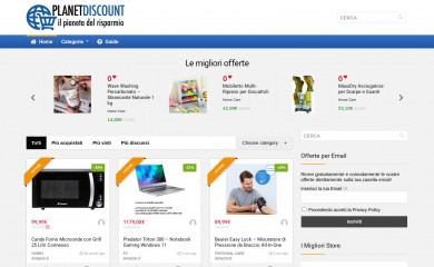 planetdiscount.it screenshot
