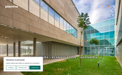 http://planho.com screenshot