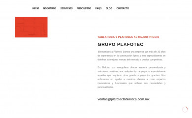plafotectablaroca.com.mx screenshot