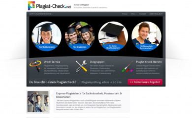 plagiat-check.net screenshot