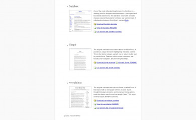 http://www.plaintxt.org/themes/sandbox/ screenshot