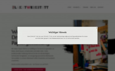 plakatwerkstatt.de screenshot
