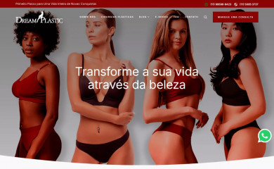 plasticadosonho.com.br screenshot