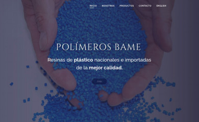 plasticosbame.com.mx screenshot