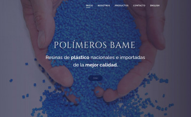 plasticosbame.com.mx screenshot
