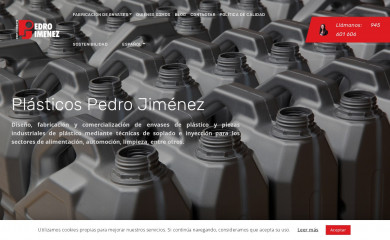 plasticospj.com screenshot