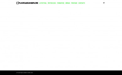 plastiquedanseflore.com screenshot