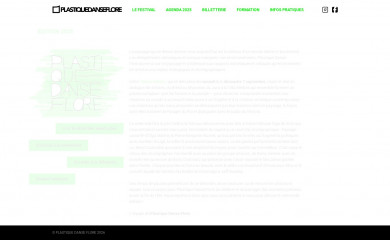 plastiquedanseflore.com screenshot
