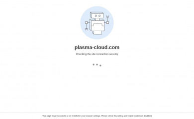 plasma-cloud.com screenshot