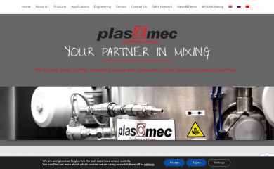 plasmec.it screenshot