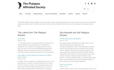 platypus1917.org screenshot