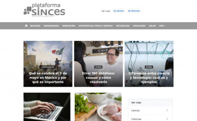 plataformasinc.es screenshot