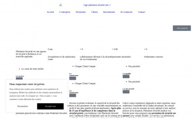 platiniumsecurite.fr screenshot
