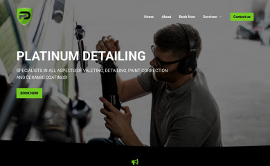 platinum-detailing.uk screenshot