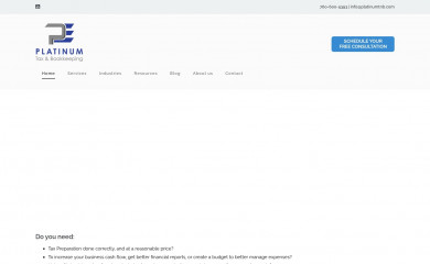 platinumtnb.com screenshot