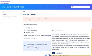 play-sql.com screenshot