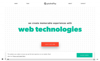 gotoAndPlay Base Theme screenshot