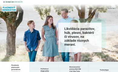 plazmovygeneratorpoprad.sk screenshot