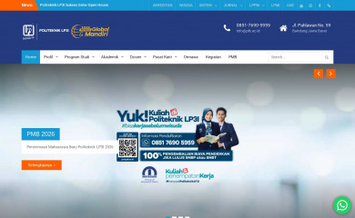 plb.ac.id screenshot