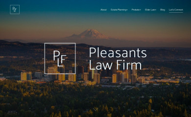 pleasantslaw.com screenshot