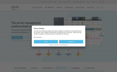 plesk.com screenshot