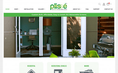 plissescreen.com screenshot
