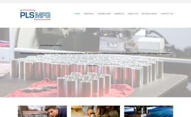 plsmfg.com screenshot