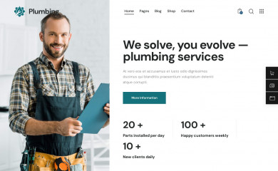 http://plumbing-repair.themerex.net/ screenshot