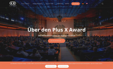 plusxaward.de screenshot