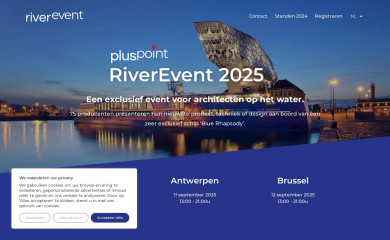 pluspoint-riverevent.be screenshot
