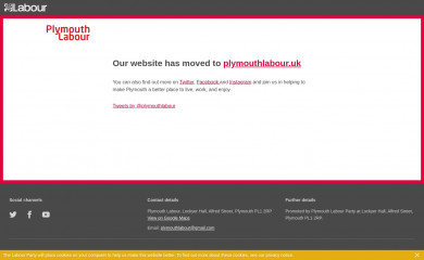 plymouthlabour.org screenshot
